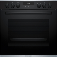 Bosch HEG278BB3, Serie 6, Einbau-Herd, 60 x 60 cm, Schwarz, EEK: A+, mit 5 Jahren Garantie!