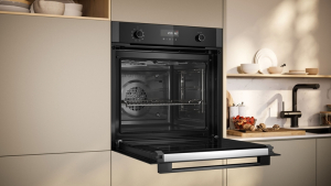 Neff B5ACH7AG3, Einbaubackofen mit Pyrolyse und EasyClean, Graphite-Grey, EEK: A+, MIT 7 JAHREN GARANTIE