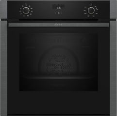 Neff B4ACE4AG3, Einbaubackofen mit CircoTherm und Slide&Hide, Graphite-Grey, EEK: A+, MIT 7 JAHREN GARANTIE