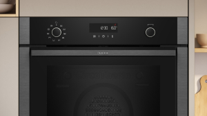 Neff B5ACH7AG3, Einbaubackofen mit Pyrolyse und Slide&Hide, Graphite-Grey, EEK: A+, MIT 7 JAHREN GARANTIE