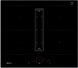 Neff V56FHQ4L0, Induktionskochfeld mit Dunstabzug, 60 cm, rahmenlos aufliegend, MIT 7 JAHREN GARANTIE