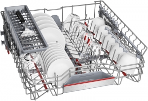 Bosch SMI6YAS04E, Serie 6 Teilintegrierter Geschirrspler, 60 cm, Gebrsteter Stahl, EEK: A, mit 5 Jahren Garantie!