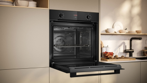 Neff BX38IB0, SET Einbaubackofen B1CCC0AK3 und Induktionskochfeld T58SHF1L0, EEK: A+, mit 5 Jahren Garantie!