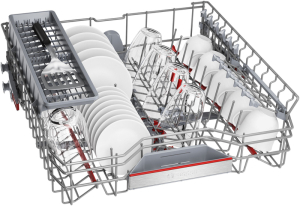 BOSCH SMU6YAS04E, Unterbau-Geschirrspler, Serie 6, 60 cm, Gebrsteter Stahl, EEK: A, mit 5 Jahren Garantie!