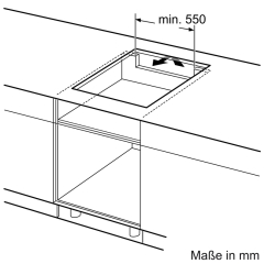 Neff 3MIOSH80I, SET Einbaubackofen B5ACJ7AG3 und Induktionskochfeld T58AHV4C0, EEK: A+, MIT 7 JAHREN GARANTIE