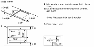 Neff 3MIOSH60IP, SET Einbaubackofen B5ACJ7AG3 und Induktionskochfeld T56PHF1C0, EEK: A+, MIT 7 JAHREN GARANTIE