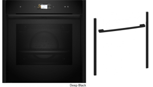 Neff BVS67D, SET B69VS7KY0, Einbaubackofen mit Vario Steam und Z9060DY0, Flex Design Kit, 60 cm, Deep Black, EEK: A+, MIT 7 JAHREN GARANTIE