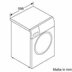 BOSCH WAV28K43, Serie 8, Waschmaschine, Frontlader, 9 kg, 1400 U/min. EKK: A, mit 5 Jahren Garantie!