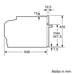 Siemens CM724G1B1, iQ700, Einbau-Kompaktbackofen mit Mikrowellenfunktion, 60 x 45 cm, Schwarz, Edelstahl, 5 Jahre Garantie