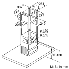 Siemens LF98BIP50, iQ500, Inselhaube, 90 cm, Edelstahl, EEK: A+, 5 Jahre Garantie