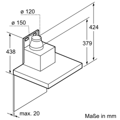 Siemens LC67BIP50, iQ500, Wandhaube, 60 cm, Edelstahl, EEK: A, 5 Jahre Garantie