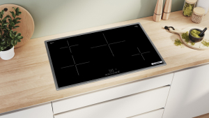 Bosch HBD434FH83, SET Einbau-Backofen HBA234BB3 und Induktionskochfeld PIE84KBB5E, Schwarz, mit 5 Jahren Garantie!