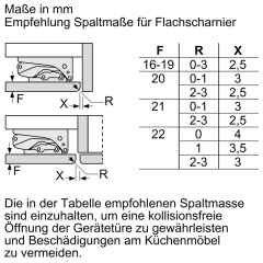 Siemens KU21RADE0, iQ500, Unterbau-Khlschrank, 82 x 60 cm, Flachscharnier mit Softeinzug, EEK: E, mit 5 Jahren Garantie!