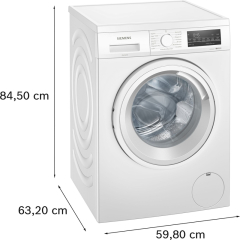 Siemens WU14UT22, iQ500, Waschmaschine, unterbaufhig - Frontlader, 9 kg, 1400 U/min. EKK: A, mit 5 Jahren Garantie!