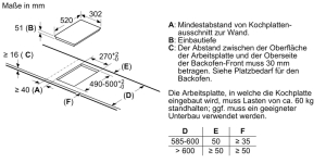 Siemens EH375FBB1E, iQ100, Domino-Kochfeld, Induktion, 30 cm, Schwarz, Mit Rahmen aufliegend, 5 Jahre Garantie!