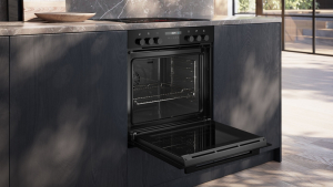 Siemens HE217GBB3, iQ500, Einbau-Herd, 60 x 60 cm, Deep black inox, EEK A+, 5 Jahre Garantie