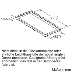 Siemens LR97CBS20, iQ500, Deckenlfter, 90 cm, Wei, EEK: A, mit 5 Jahren Garantie!