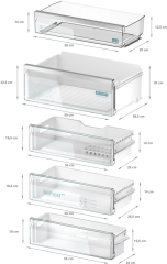 Siemens KB96NVFE0, iQ300, Einbau-Khl-Gefrier-Kombination, 193.5 x 70.8 cm, Flachscharnier, EEK: E, mit 5 Jahren Garantie!