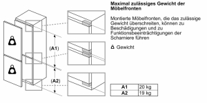 Siemens KB96NVFE0, iQ300, Einbau-Khl-Gefrier-Kombination, 193.5 x 70.8 cm, Flachscharnier, EEK: E, mit 5 Jahren Garantie!