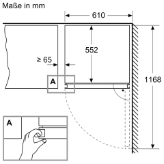 Siemens KW36KATGA, iQ500, Freistehender Weinkhlschrank, 186 x 60 cm, EEK: G, mit 5 Jahren Garantie!