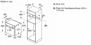 Einzelstck Neff B69FS3CY0, Einbaubackofen mit FullSteam, OHNE Flexdesignkit, EEK: A+, MIT 7 JAHREN GARANTIE