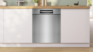 Bosch SMU4ETS08E, Unterbau-Geschirrspler, Serie 4, 60 cm, Gebrsteter Stahl, EEK: B, mit 5 Jahren Garantie!