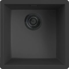 Reginox Verona 40, Einbau-Granitsple, Farbe nero black, R40287