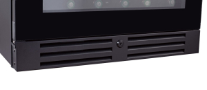 Swisscave WL355DF, 2-Zonen Weinkhlschrank 127 cm, 107 Flaschen, schwarz. Mit 5 Jahren Garantie!