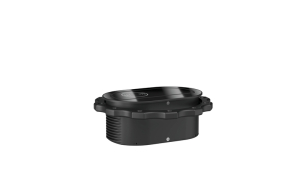 Naber Piccolino QI USB Typ A, USB Typ C, Blende Glas schwarz glnzend, Einbausteckdosenelement, Schukosteckdose, 7053201