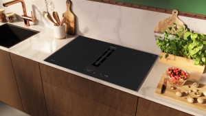 Neff V68YYXGA6, SET Induktionskochfeld mit Dunstabzug V68YYX4C0, 80 cm, Metallic Silver Z9802PFMY0 + Z861SB4 90 Flachkanalbogen, MIT 7 JAHREN GARANTIE