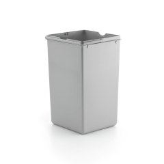 WESCO Ersatzbehlter, alugrau, 15 Liter, Einzeleimer, 8010073