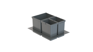 WESCO Pullboy Versa 265 S/500-3, oriongrau, fr Vorhandene Auszge, 29 l, 8011713