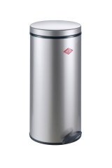 WESCO Gastro Tretabfallsammler 127, silber, Futrittmechanismus, 22 l, 8012181