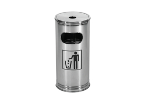 WESCO Standascher, Outdoor-geeignet, Edelstahl, 15 l, 8012186
