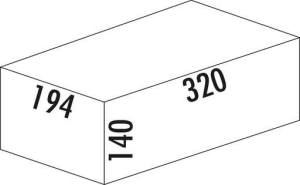 WESCO Single Elly, mandel, Brotkasten, 8012219