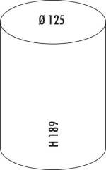 WESCO Vorratsdose Classic Line, wei, 2 l, 8012298