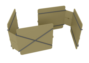 Naber Cox Work Garden, Set-2, inkl. Kleinteilebox, 2 x U-Trenner/V-Trenner, Utensilienbox, 8012522