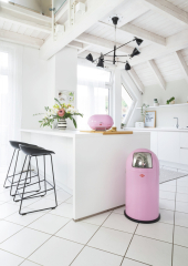 WESCO Pushboy, pink, Klappe, 50 l, 8012561