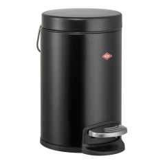 WESCO Kosmetikeimer 113, schwarz matt, Futrittmechanismus, 3 l, 8036140