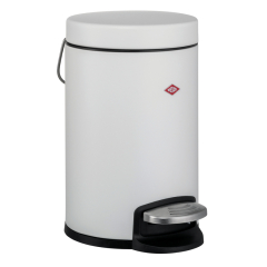 WESCO Kosmetikeimer 113, wei matt, Futrittmechanismus, 3 l, 8036141