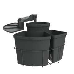 Naber Cabbi 3, Schwenktechnik fr Drehtren, anthrazit, 39 l, 8013171