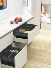 Naber Cox Stand-UP 280 S/800-3, fr Vorhandene Auszge, Abfallsystem, anthrazit, 44 l, 8013393