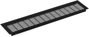 Naber Lftungsgitter 2, schwarz matt, 8033027