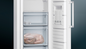 Siemens GS33NVWEP, iQ300, Freistehender Gefrierschrank, 176 x 60 cm, Wei, EEK: E, mit 5 Jahren Garantie!