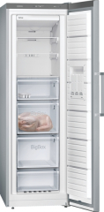 Siemens GS36NVIEP,  iQ300, Freistehender Gefrierschrank, 186 x 60 cm, Inox, Gebrsteter Stahl AntiFingerprint, EEK: E, mit 5 Jahren Garantie!