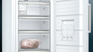 Siemens GS51NAWCV, iQ500, Freistehender Gefrierschrank, 161 x 70 cm, Wei, EEK: C, mit 5 Jahren Garantie!
