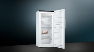 Siemens GS51NAWCV, iQ500, Freistehender Gefrierschrank, 161 x 70 cm, Wei, EEK: C, mit 5 Jahren Garantie!