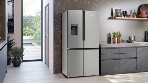 Siemens KF96DPPEA, iQ700, Khl-Gefrier-Kombination, mehrtrig, 183 x 90.5 cm, Inox, Gebrsteter Stahl AntiFingerprint, Total noFrost, EEK: E, mit 5 Jahren Garantie!