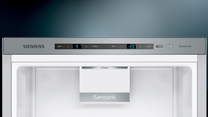 Siemens KG36EALCA, iQ500, Freistehende Khl-Gefrier-Kombination mit Gefrierbereich unten, 186 x 60 cm, Metall-Optik, EEK: C, mit 5 Jahren Garantie!