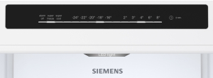 Siemens KG36N2LCF, iQ300, Freistehende Khl-Gefrier-Kombination mit Gefrierbereich unten, 186 x 60 cm, Metall-Optik, Total noFrost, EEK: B, mit 5 Jahren Garantie!